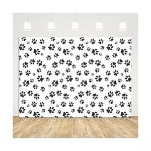 Telón de fondo de fotografía con temática de huellas de_5