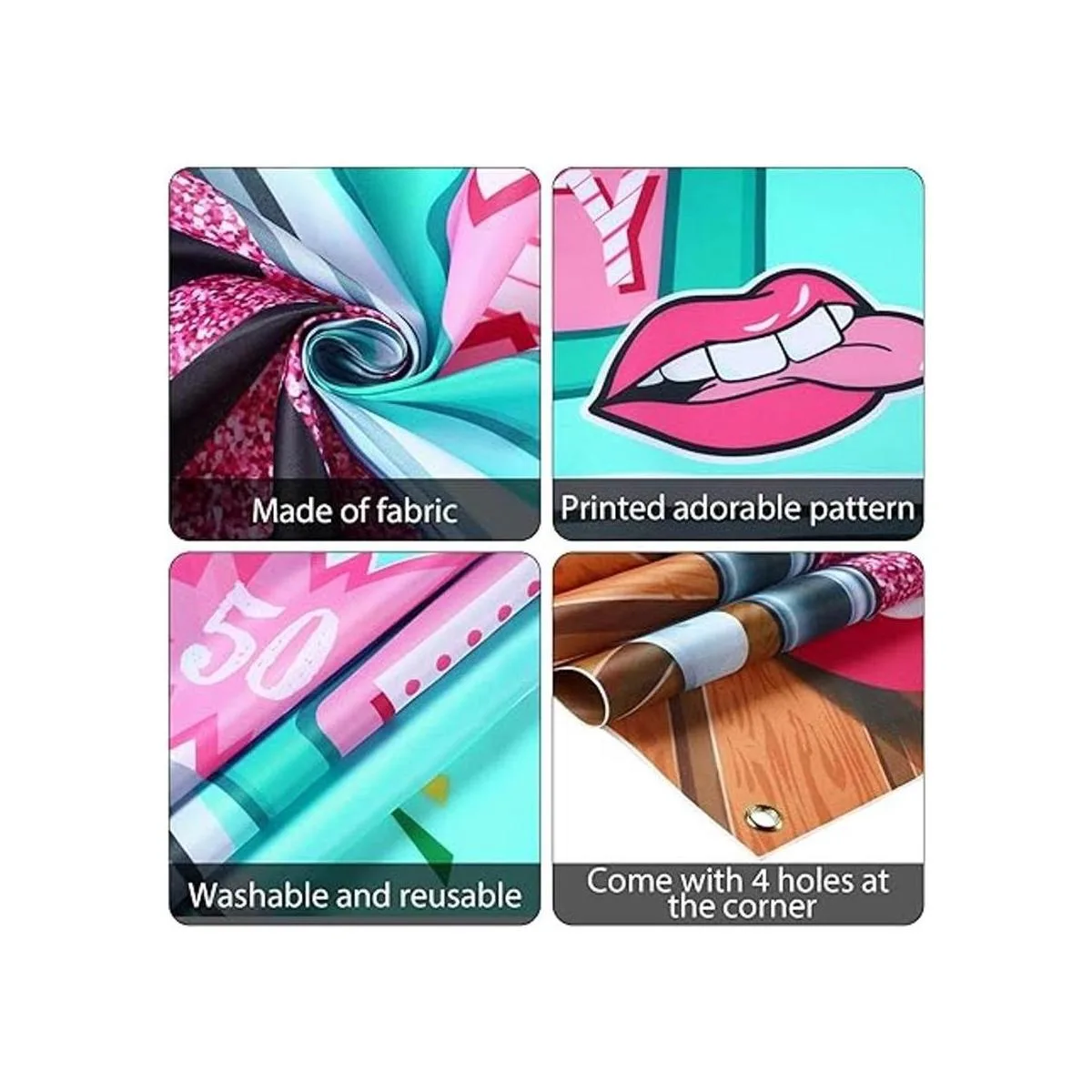 Decoración de pancarta de la tienda de refrescos de los_3