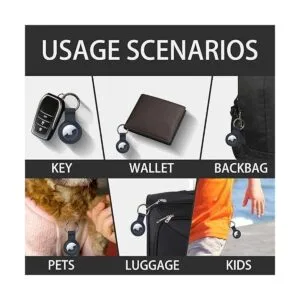 Paquete de 6 fundas AirTag funda protectora Pomogo para_6