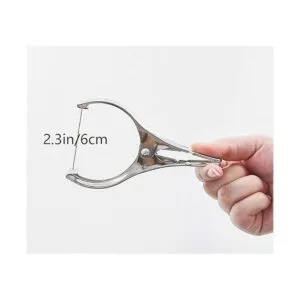 FOMMEN Paquete de 6 pinzas grandes de metal resistentes_4