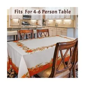 Mantel rectangular de calabaza de otoño de 60 x 84_6