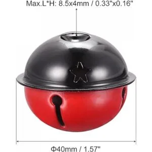 uxcell Jingle Bells 12 campanas de acero al carbono de_2