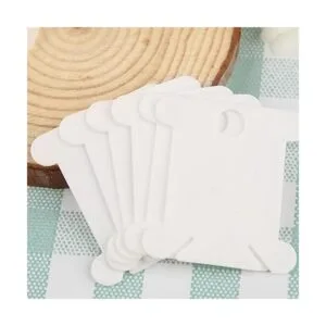 KVMORZE Bobinas de hilo dental de bordado de plástico con_3