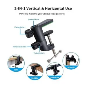 LILANZo Abrazadera de soporte de mesa 2 en 1 soporte de_3