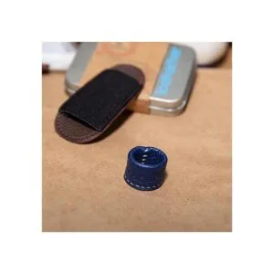 losharher Protector de dedo de cuero para costura para_5