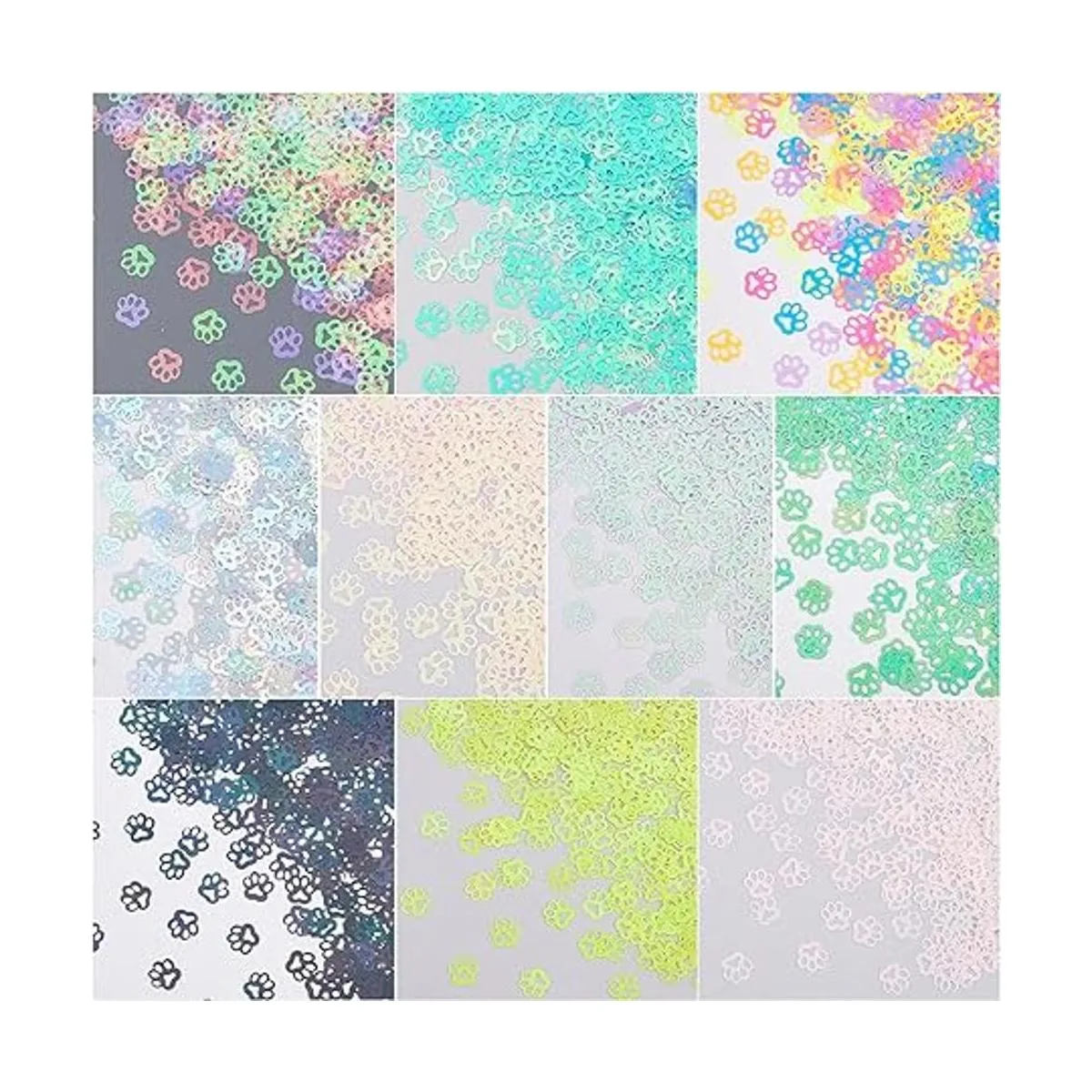 OLYCRAFT 1.76 oz de lentejuelas y patas lentejuelas con_4