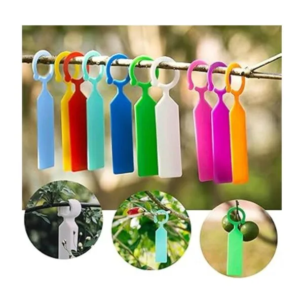MHY 100 etiquetas de plástico grueso para plantas_2