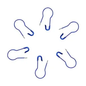 Ruidee 1000 pines de seguridad de metal para calabaza pin_4