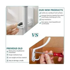 Tinkeep Soporte para escoba para fregona y escoba_5