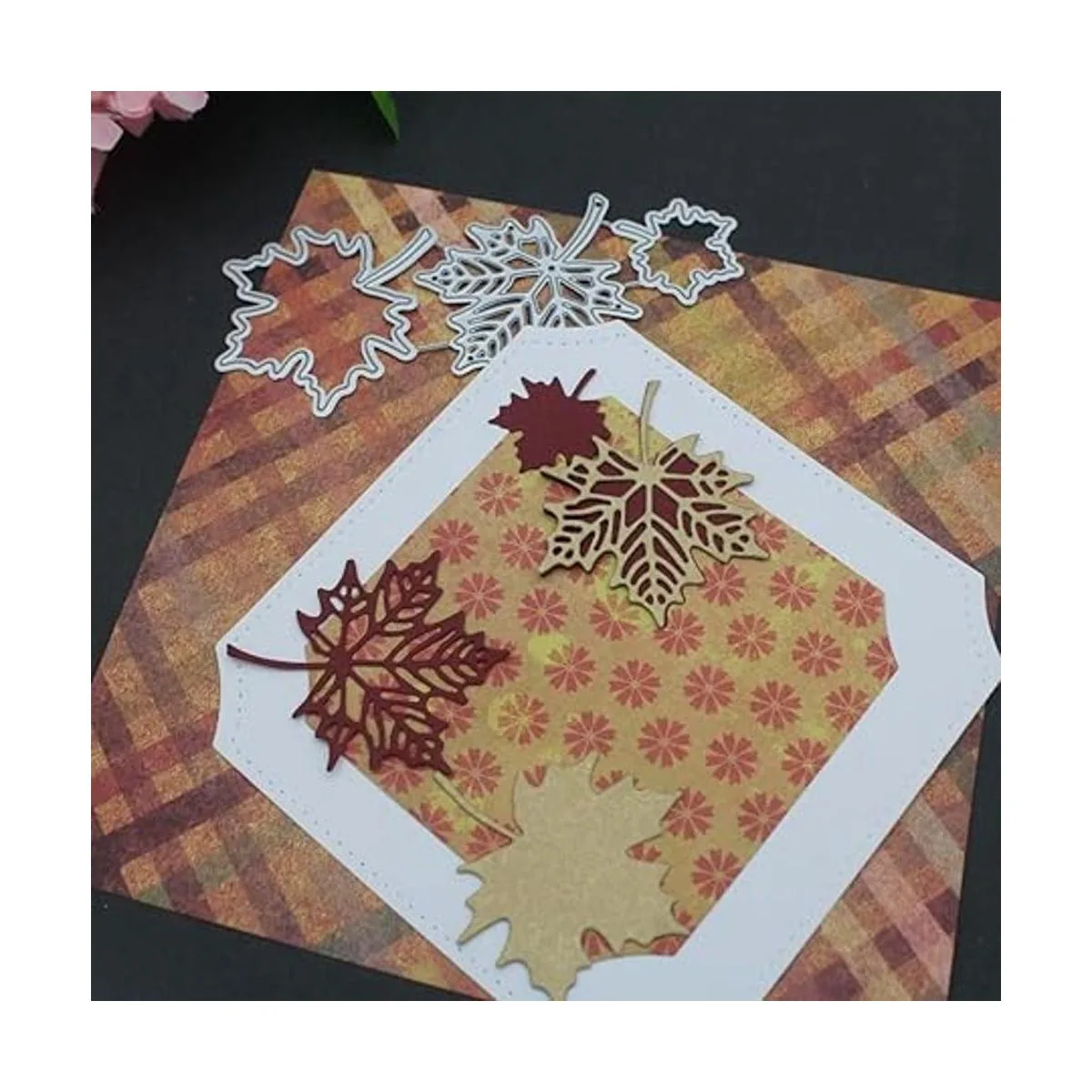 5 troqueles de corte de hojas de arce 3D hojas de otoño_7