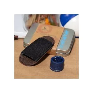 losharher Protector de dedo de cuero para costura para_2
