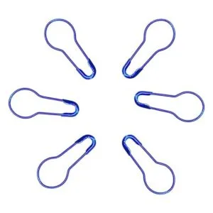 Ruidee 1000 pines de seguridad de metal para calabaza pin_3