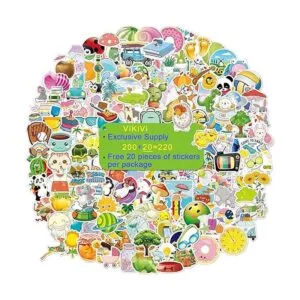 200 calcomanías bonitas para niños adolescentes niñas y_2