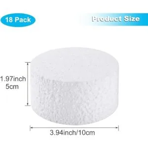 Paquete de 18 círculos de espuma de 3.9 pulgadas para_2