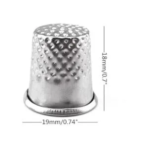 honbay 50pcs Plata Costura Quilting metal Thimbles_3