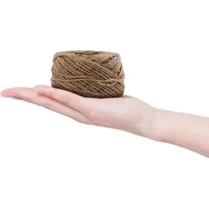 AXUANHUA Mecha de cáñamo 100 orgánica de 200 pies mecha_5