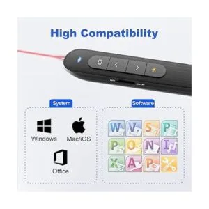 Presentation Clicker PowerPoint PPT Clicker with Laser_5