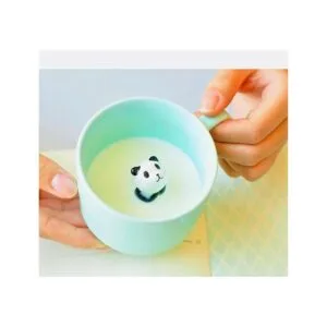 Taza de café ZaH 10 onzas diseño con animal 3D en el_3