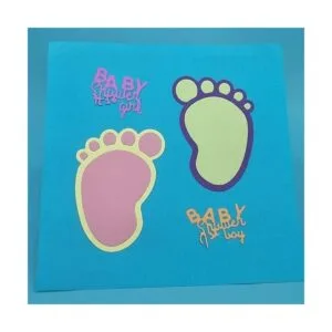 Troqueles de corte de huellas de bebé troqueles de letras_5