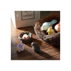 Jetec 30 piezas de hada accesorios de jardín de pájaros_7