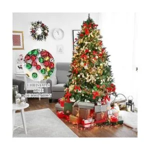 100 cascabeles de Navidad de 1 pulgada 4 colores_5