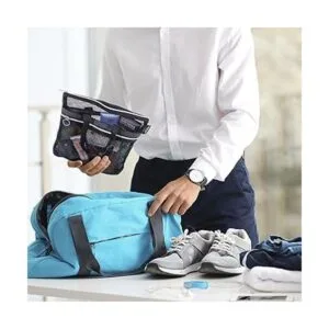 Organizador de ducha de malla de 10.2 x 9.9 pulgadas_3