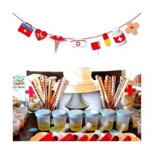 Morndew Doctor Enfermera Cap Diseño Corazón Gabinete_4