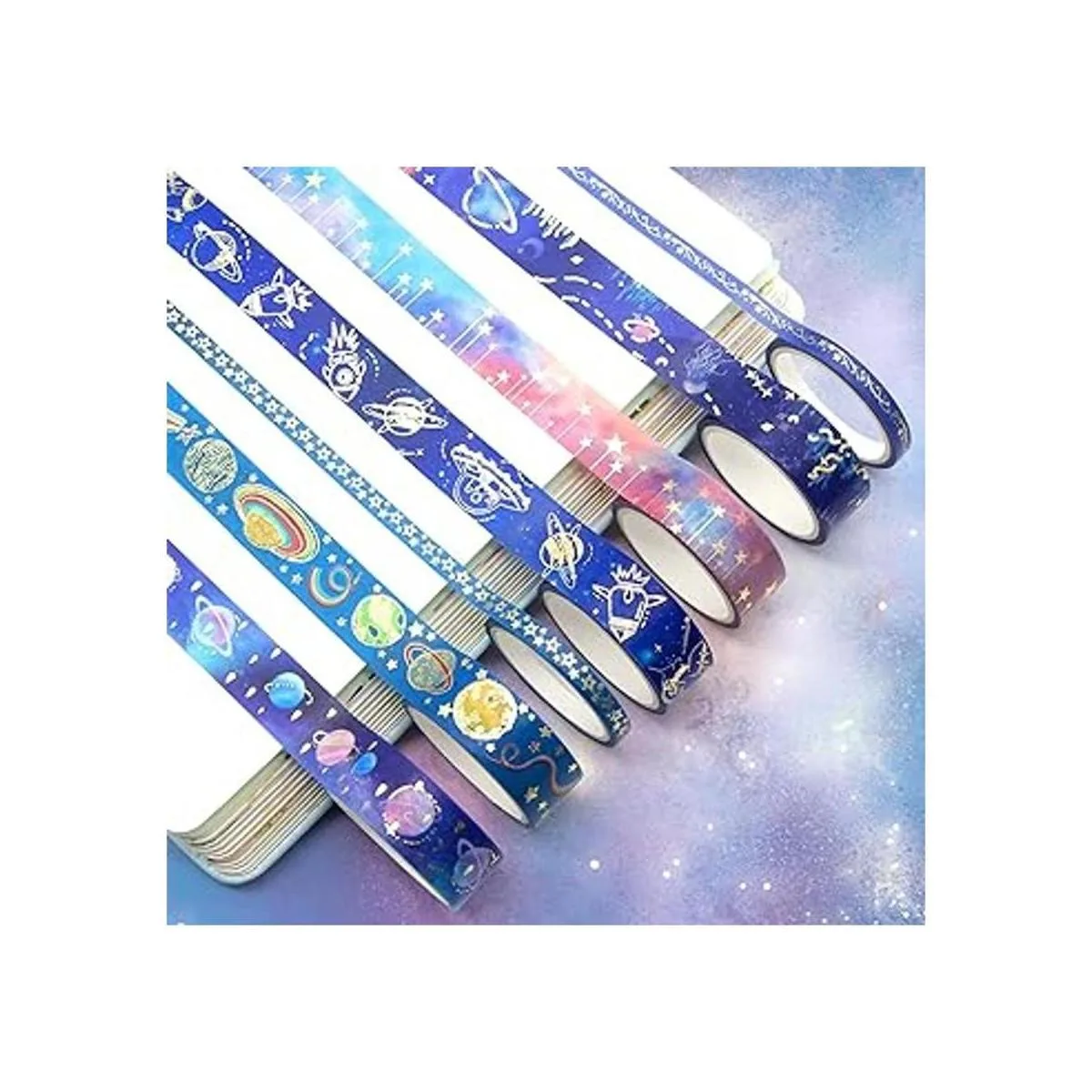 Juego de 24 rollos de cinta Washi Cinta adhesiva_3