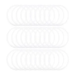 Framendino Paquete de 30 anillos de plástico atrapasueños_1
