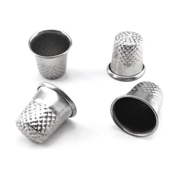 honbay 50pcs Plata Costura Quilting metal Thimbles_4