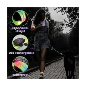 Taximi Luces de correr para corredores brazalete LED_3