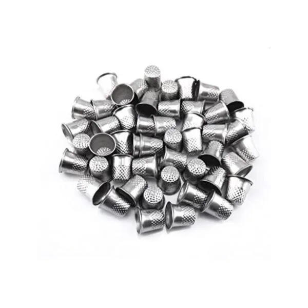 honbay 50pcs Plata Costura Quilting metal Thimbles_1