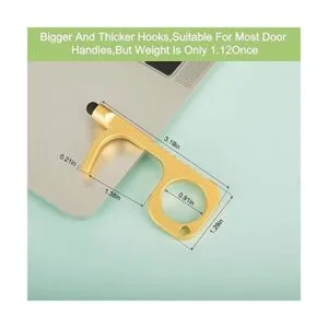 Práctico abridor de puerta sin contacto herramienta de_6