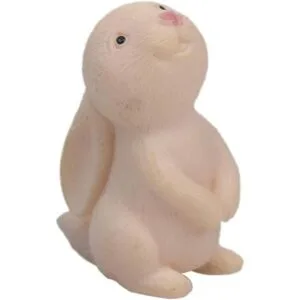 QTFHR 7 piezas de figuras de animales de conejo para_5