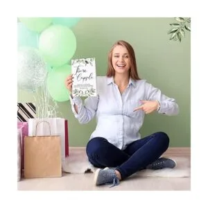 61 piezas de juegos de baby shower incluyen letrero de_6