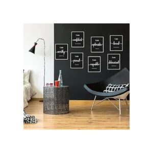 9 piezas inspiradoras motivadoras arte de pared para_7