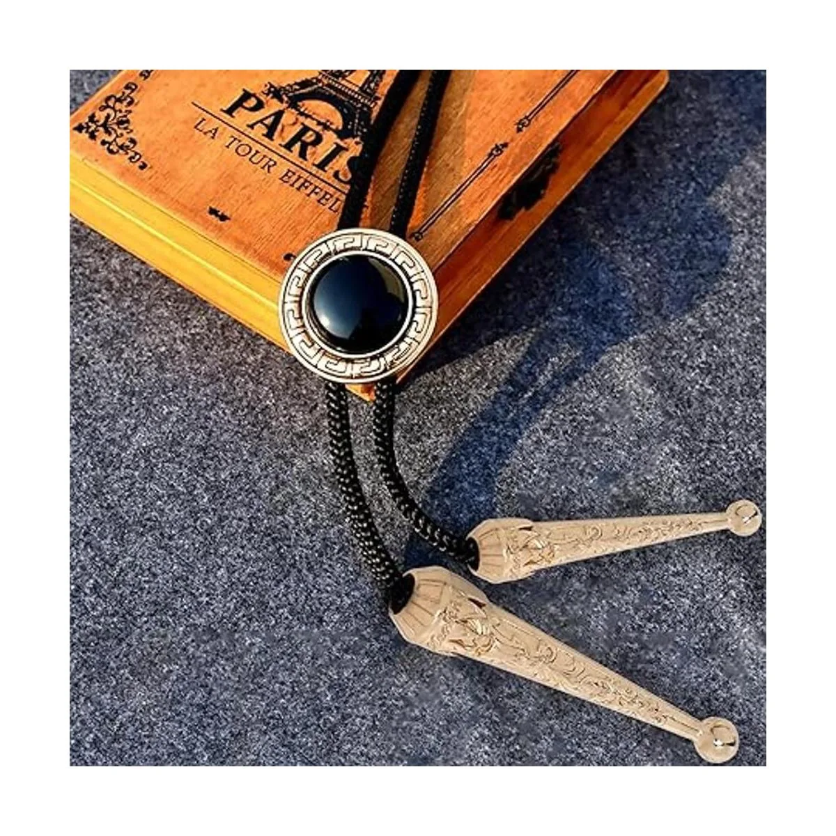 Darunfa 6 puntas de lazo Bolo de repuesto para hombres_6