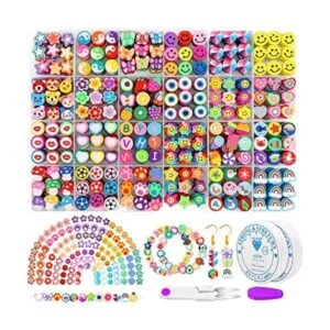 JOICEE 480PCS Fruit Flower Polymer Clay Beads 24 Style_1