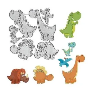 Heureppy Troqueles de corte de dinosaurio para hacer_1
