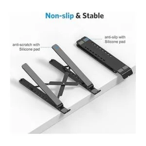 OMOTON Soporte para laptop soporte ergonómico de 8_2