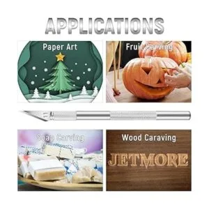 Jetmore Paquete de 10 cuchillos Exacto juego de cuchillos_6