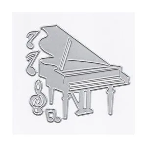 Troqueles de corte de piano troqueles de notas musicales_6