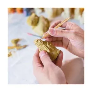 6 unidades de plumas de bambú de doble cabeza de bambú_7