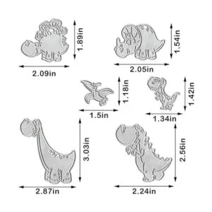 Heureppy Troqueles de corte de dinosaurio para hacer_2