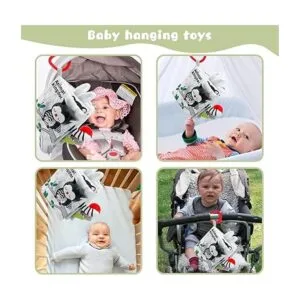 Crinkle Soft Libros para bebés de 0 a 6 meses libro de_6