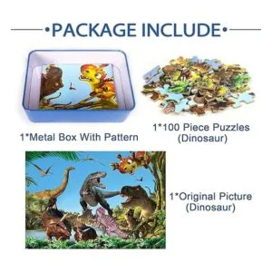 dinosaurio jurásico niños de 4 a 8 años rompecabezas_6