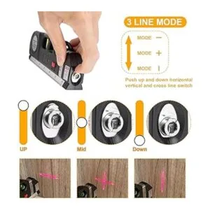 QPEUIM Herramienta de nivel láser kit de nivel láser_4