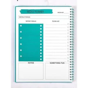UtyTrees Agenda semanal sin fecha cuaderno A5 de lista de_2