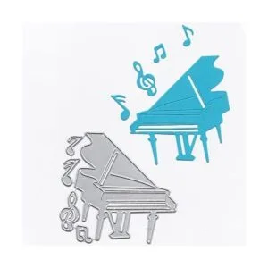 Troqueles de corte de piano troqueles de notas musicales_4