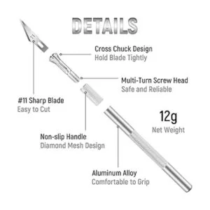 Jetmore Paquete de 10 cuchillos Exacto juego de cuchillos_3